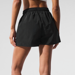 Alo Yoga Cropped Half-Zip Pullover & Flowy Training Short Set