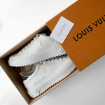 Louis Vuitton White Leather Sneakers