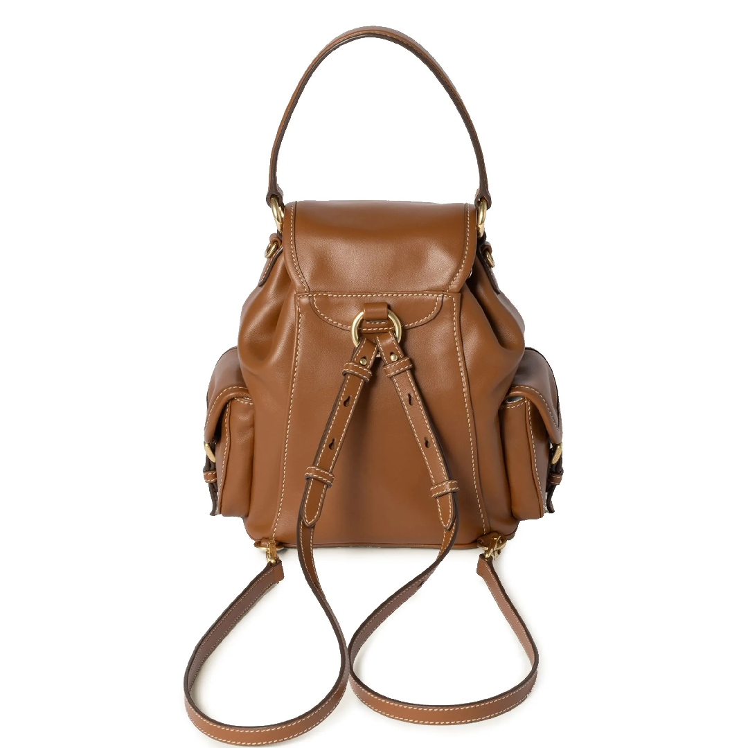 Miu Miu Matelassé Leather Backpack