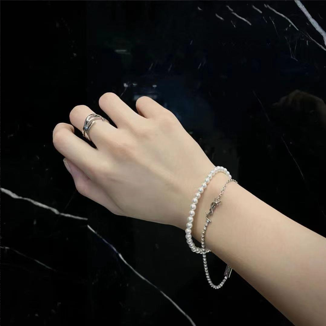 YSL Elegant Crystal Bracelet