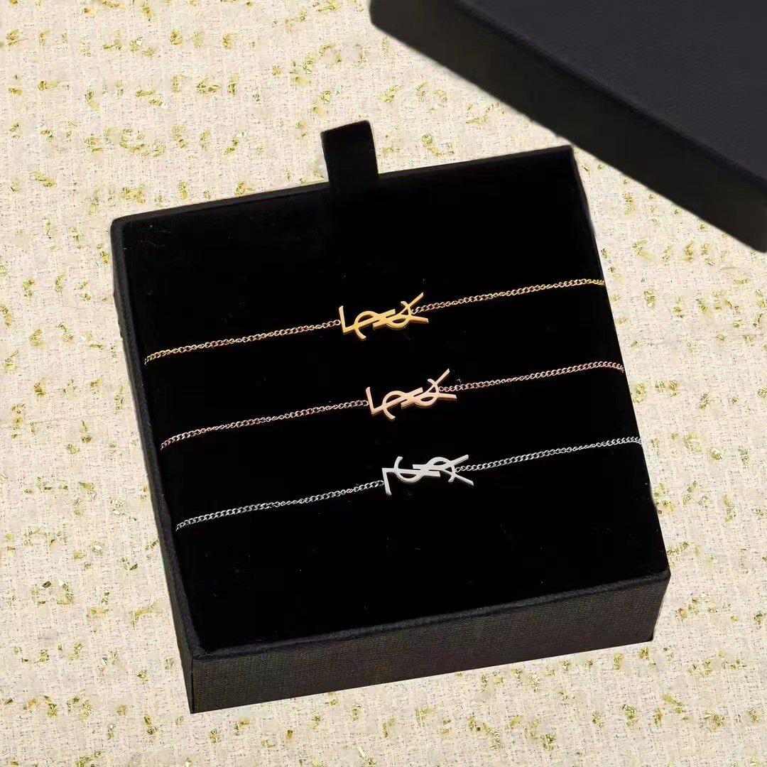 YSL Minimal Metal Bracelet