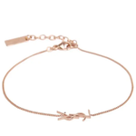 YSL Minimal Metal Bracelet