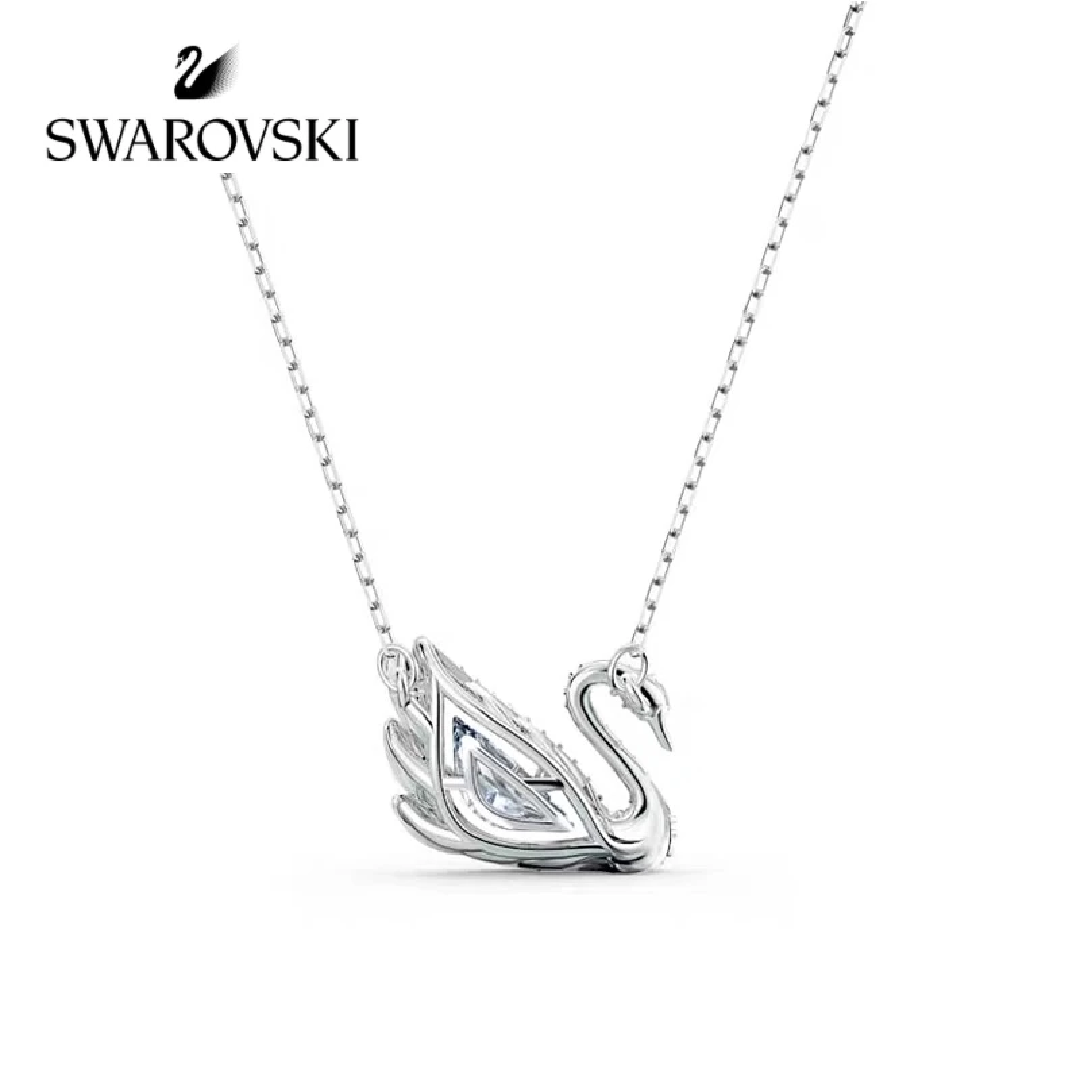 Swarovski Swan Crystal Necklace – Elegant Gift Set