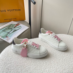 Louis Vuitton White Leather Sneakers