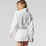 Alo Yoga Cropped Half-Zip Pullover & Flowy Training Short Set