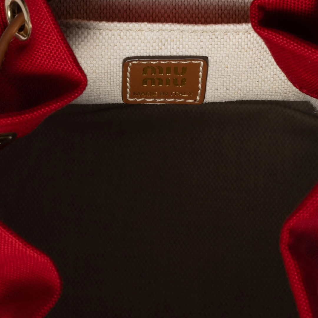 Miu Miu Matelassé Leather Backpack