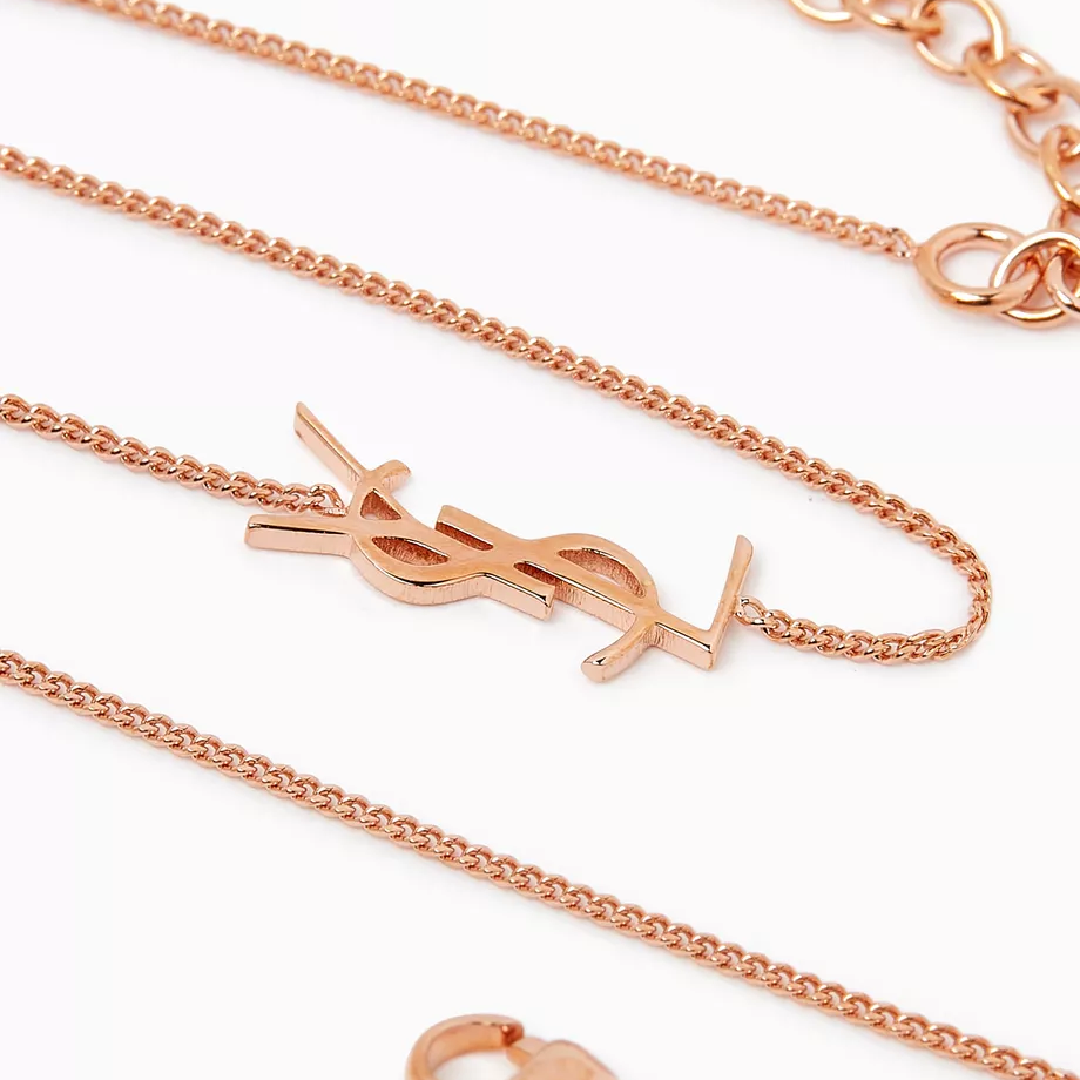 YSL Minimal Metal Bracelet