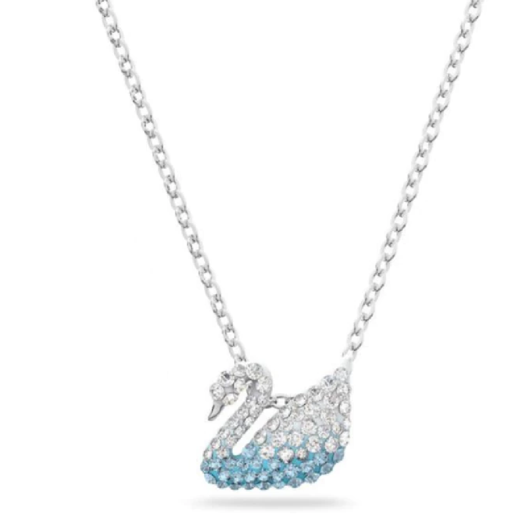 Swarovski Swan Crystal Necklace – Elegant Gift Set