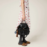 Miu Miu Matelassé Leather Backpack