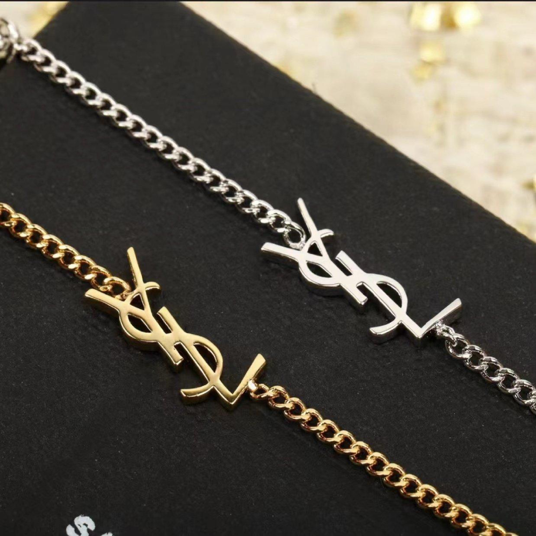 YSL Elegant Crystal Bracelet