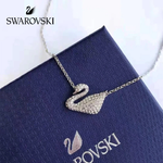 Swarovski Swan Crystal Necklace – Elegant Gift Set