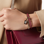 BVLGARI Serpenti Forever Leather Bracelet