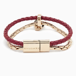 BVLGARI Serpenti Forever Leather Bracelet
