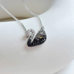 Swarovski Swan Crystal Necklace – Elegant Gift Set