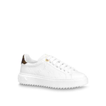 Louis Vuitton White Leather Sneakers