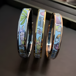 Hermès Elegant Enamel Bangles