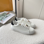 Louis Vuitton White Leather Sneakers