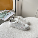 Louis Vuitton White Leather Sneakers