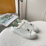 Louis Vuitton White Leather Sneakers