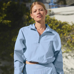 Alo Yoga Cropped Half-Zip Pullover & Flowy Training Short Set