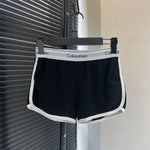 Calvin Klein Ribbed Crop Top and Short Set