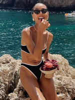 Minimalist Off Shoulder Bikini Set