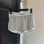 Calvin Klein Ribbed Crop Top and Short Set