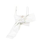 Tie-Front Crop Top and Wide-Leg Pant Set