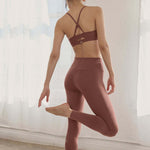 Alo Yoga Ribbed Crop Tank & High-Waist Airlift Legging Set