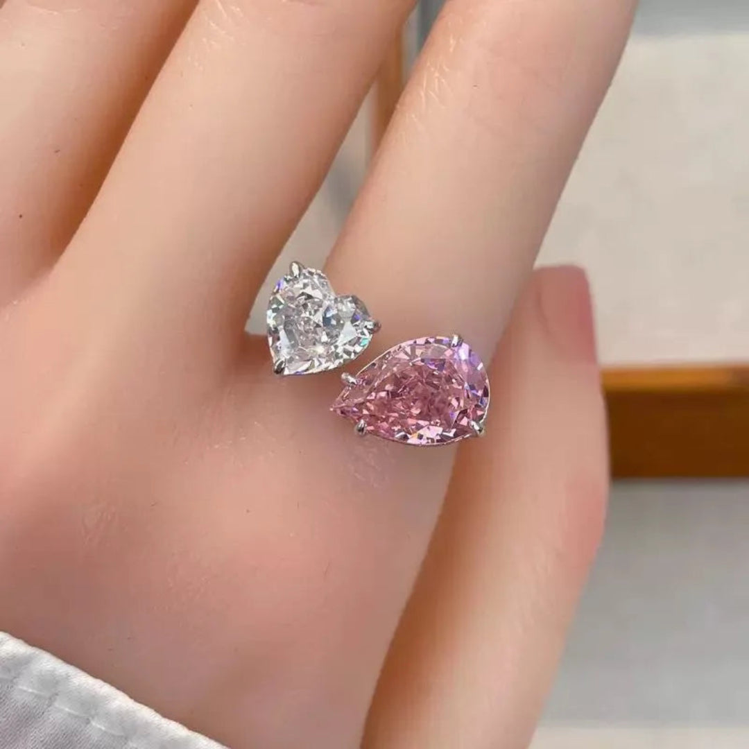 Vintage Double Diamond Ring