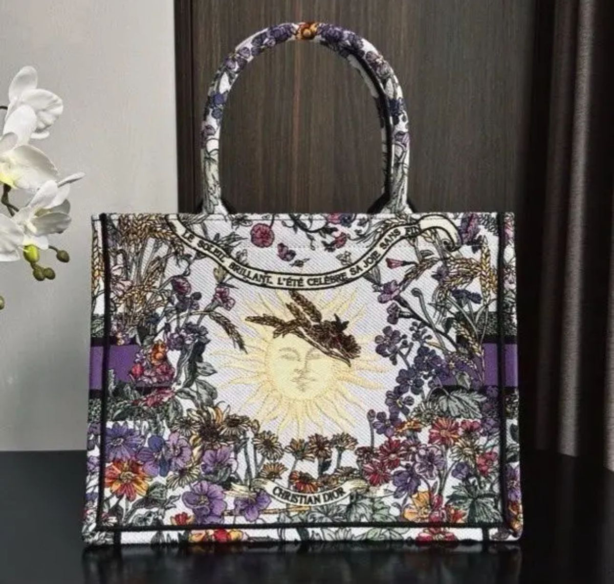 Purple sun medium size comes with scarf