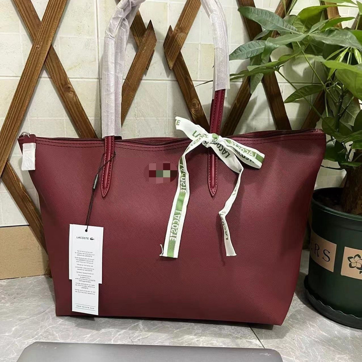 Lacoste L.12.12 Concept Large Tote