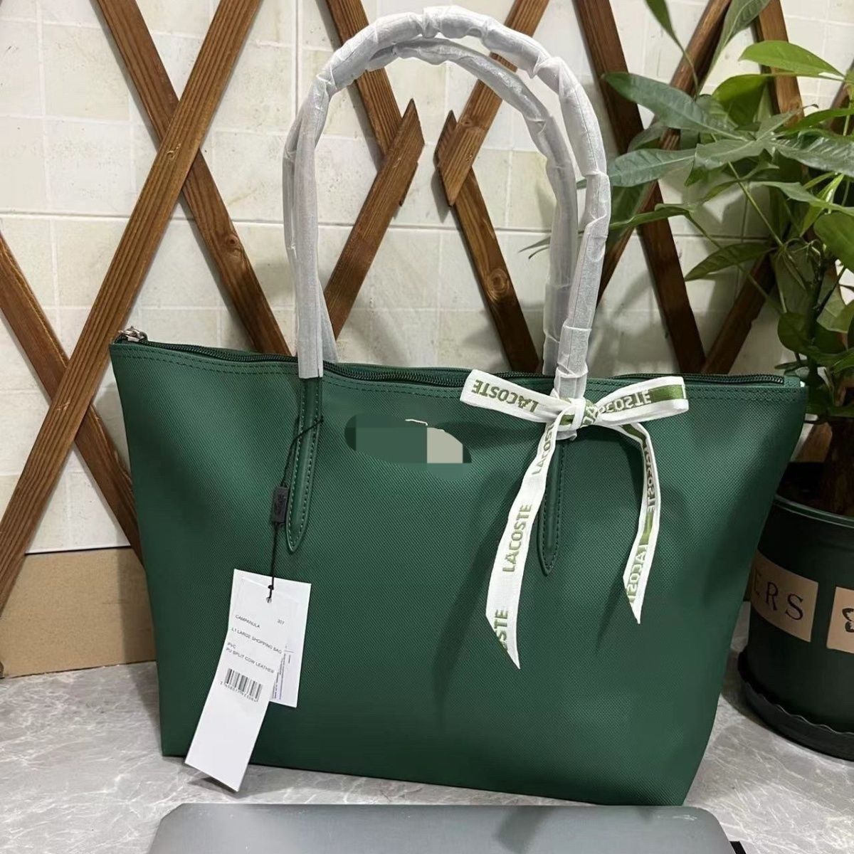 Lacoste L.12.12 Concept Large Tote