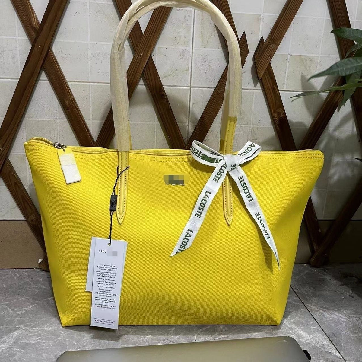 Lacoste L.12.12 Concept Large Tote