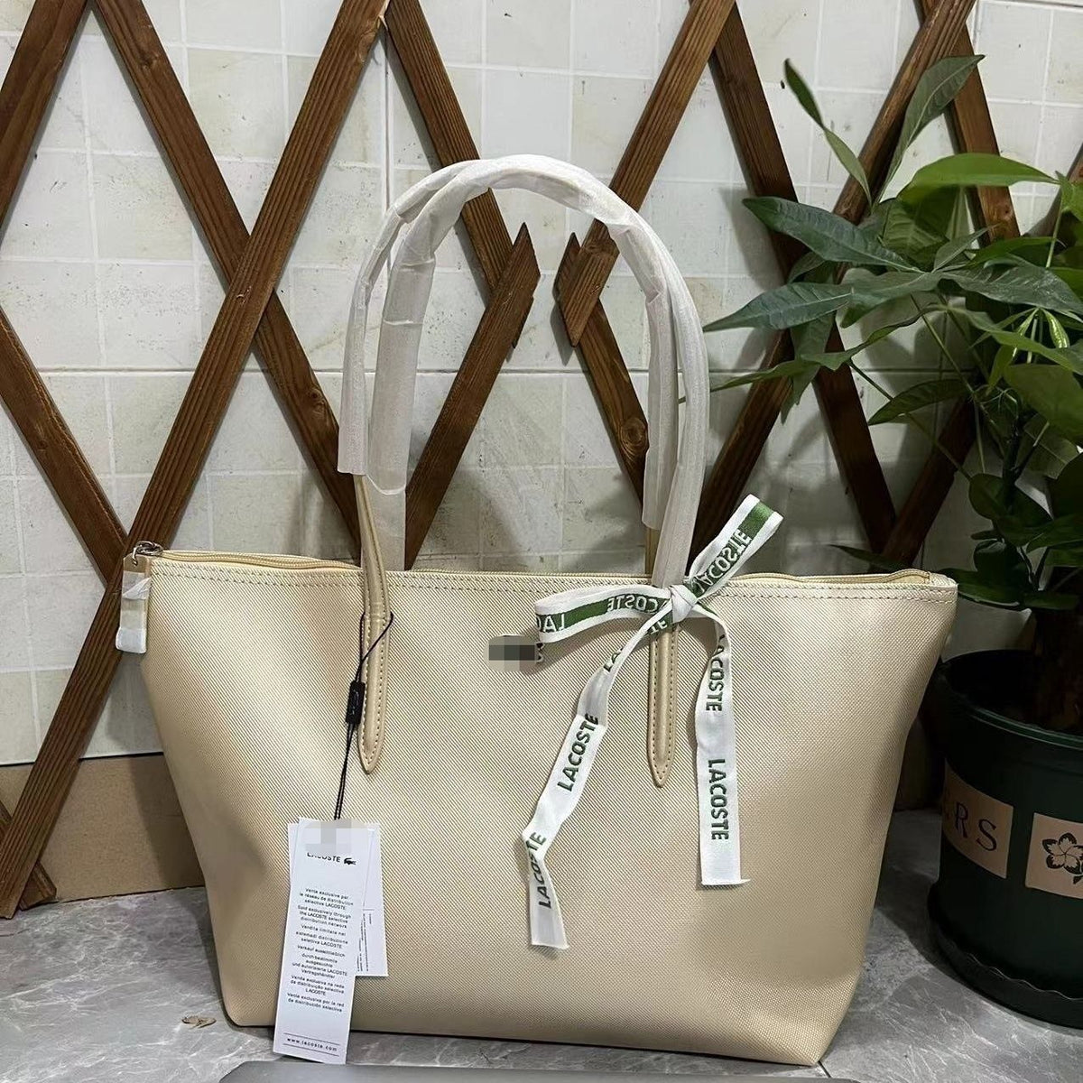 Lacoste L.12.12 Concept Large Tote