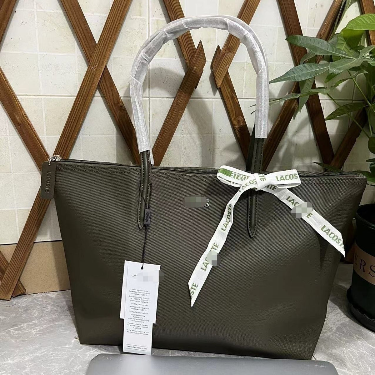 Lacoste L.12.12 Concept Large Tote