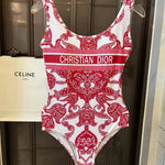 Dior one-piece swimsuit