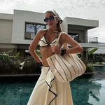 White Bikini Set with Sarong