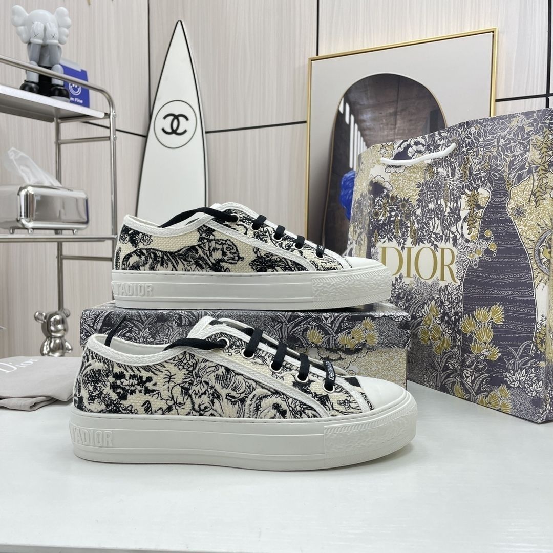 Dior Vibe Embroidered Sneakers