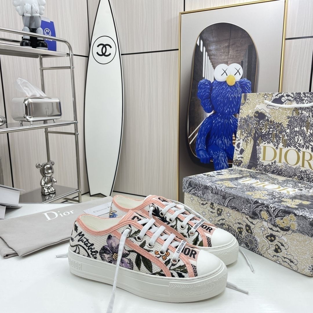 Dior Vibe Embroidered Sneakers