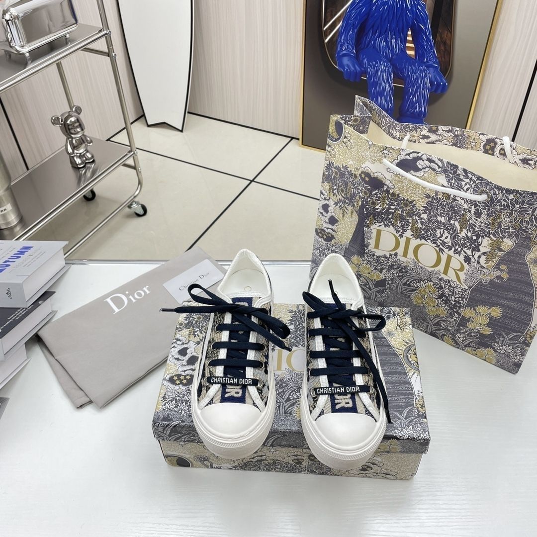 Dior Vibe Embroidered Sneakers