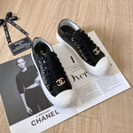 Chanel Patent Leather Sneakers