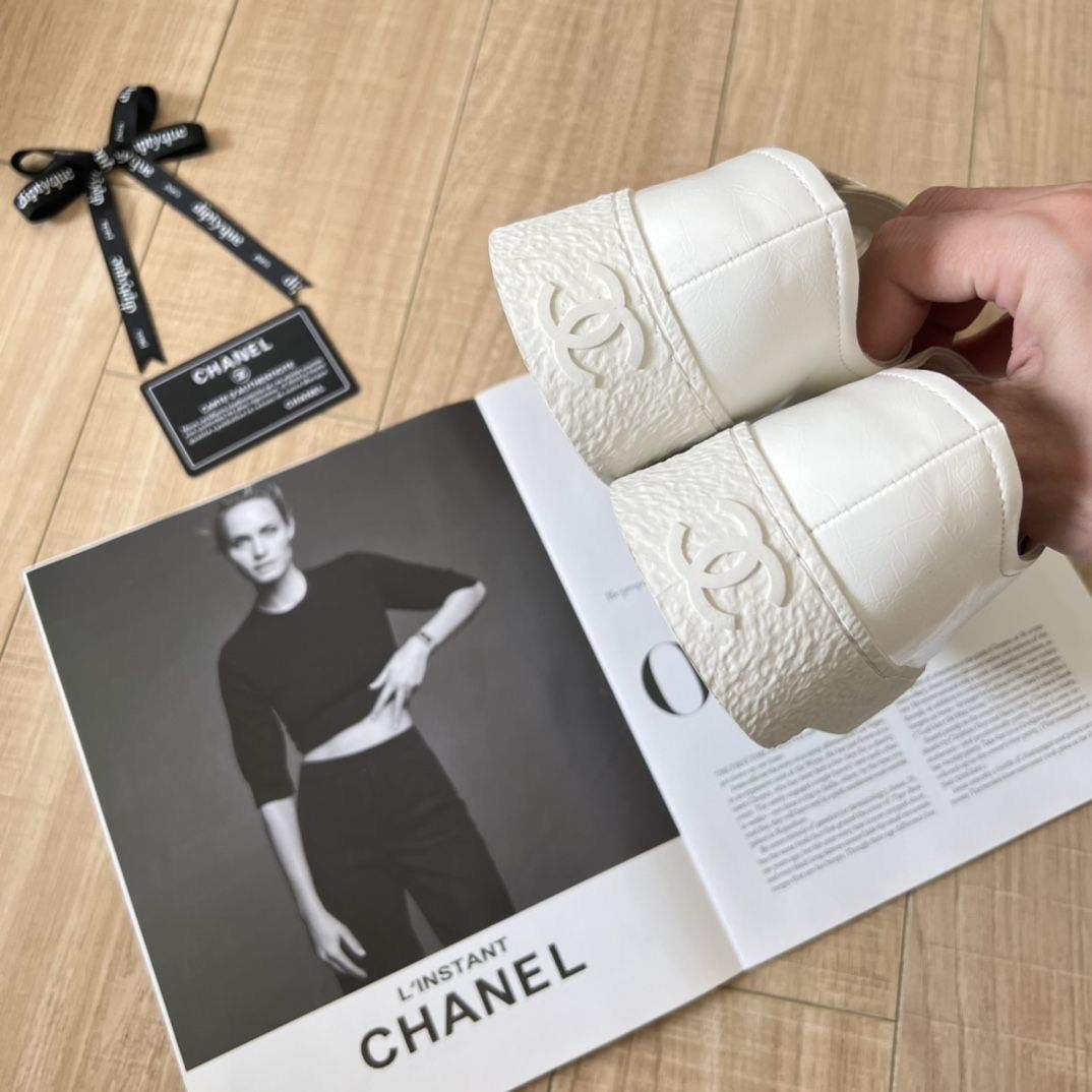 Chanel Patent Leather Sneakers