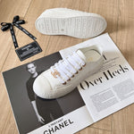 Chanel Patent Leather Sneakers