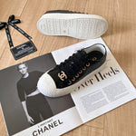 Chanel Patent Leather Sneakers