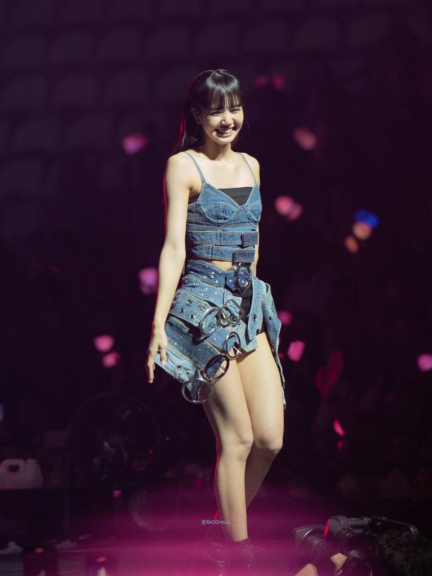 Deconstructed Denim Belt Skirt