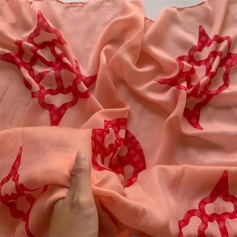 elegant printed scarf