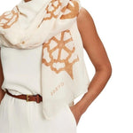 elegant printed scarf