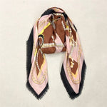 Elegant patterned shawl