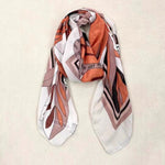 Elegant patterned shawl